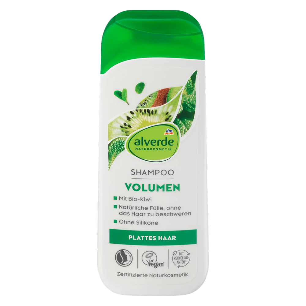 Шампунь Alverde Naturkosmetik Volumen Kick для объема и силы тонких волос 200 мл Шампунь Alverde Naturkosmetik Volumen Kick для объема и силы тонких волос 200 мл