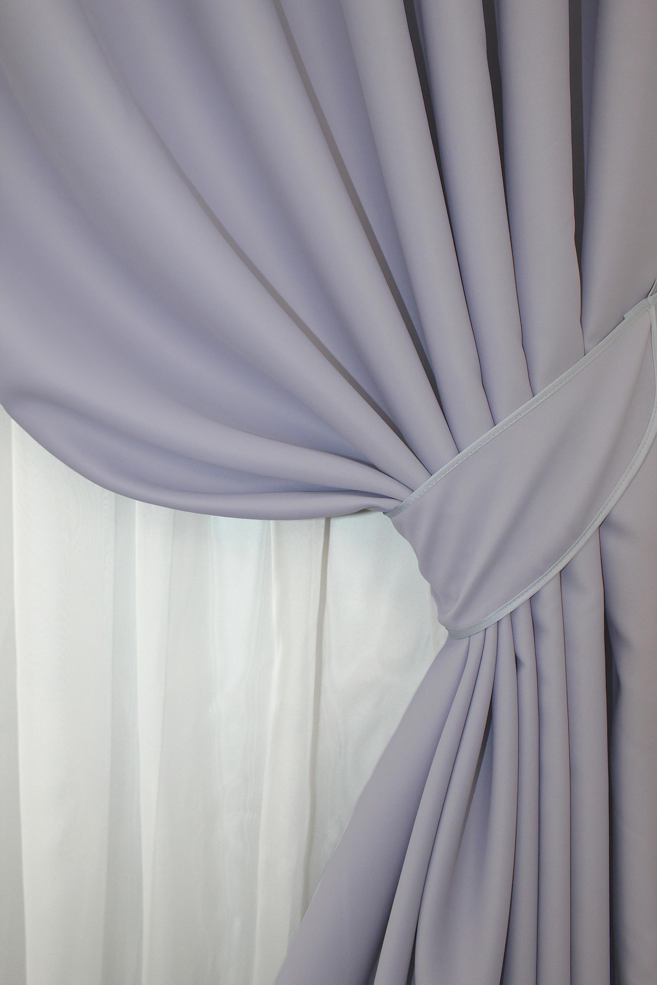 Комплект штор VR-Textil Midnight № 1227ш блекаут 150х290 см 2 шт. Лавандовий (33-0065) - фото 4 Комплект штор VR-Textil Midnight № 1227ш блекаут 150х290 см 2 шт. Лавандовий (33-0065) - фото 4