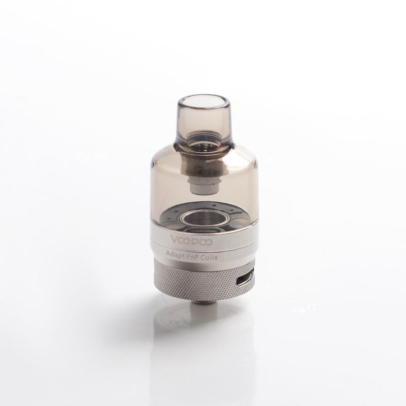 Бак для вейпу на випарниках Voopoo PnP Pod Tank 26 мм 4,5 мл Silver (16431)