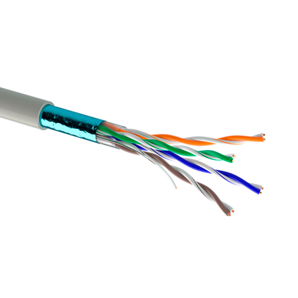 Кабель Одескабель КПВЕ-ВП 200 4х2х0,51 F/UTP cat.5E мідний 100 м (26498746)