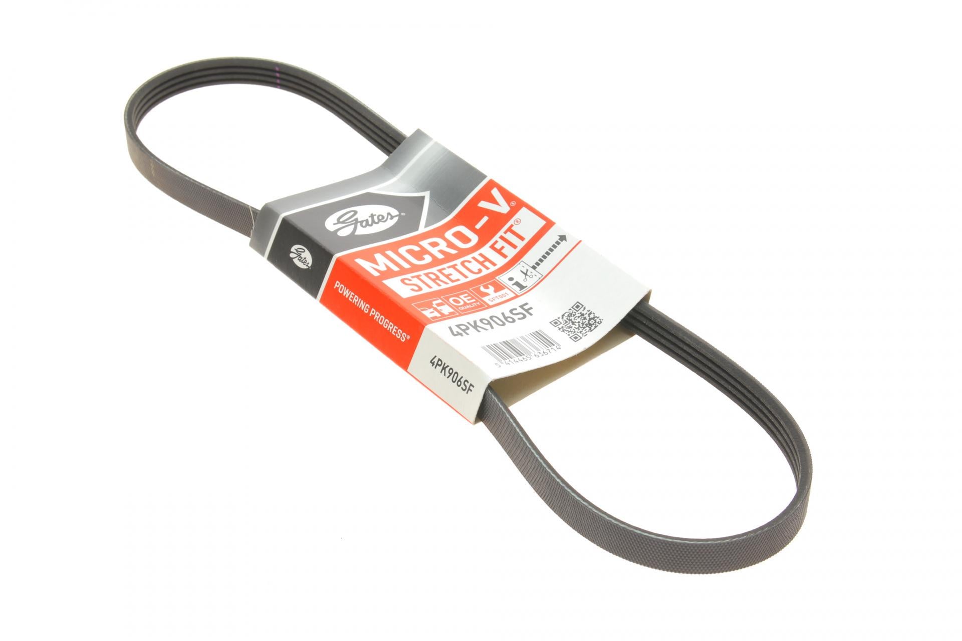 Ремень генератора GATES Chrysler Voyager IV 2.5/2.8CRD 00-08 (4PK906SF)