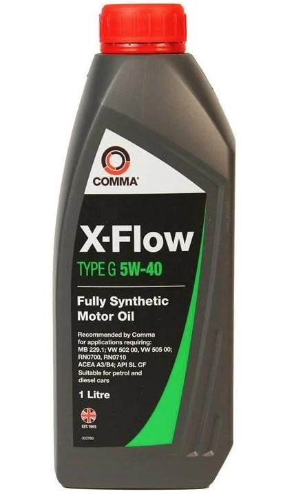 Моторне масло Comma X-FLOW TYPE G 5W-40 1 л Моторне масло Comma X-FLOW TYPE G 5W-40 1 л