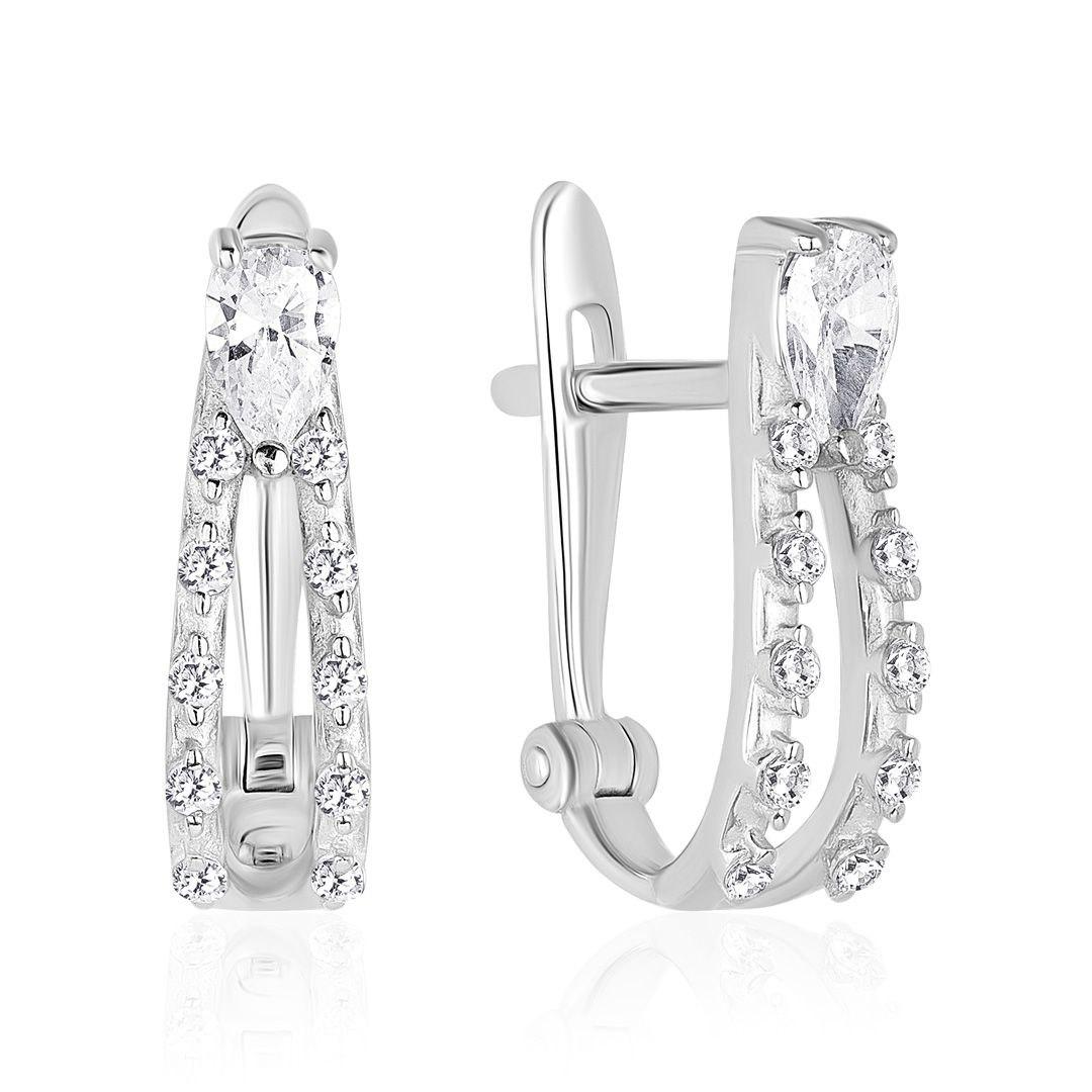 Серьги серебро UMAX 20808 (23620718)