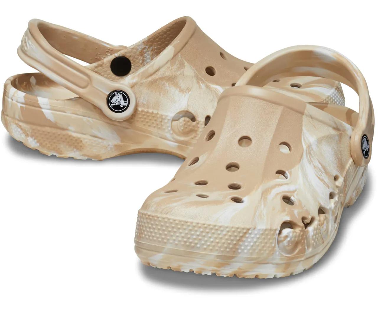 Сабо Crocs Baya Marbled Clog M12 р. 45/29,5 см Chai Multi (207464) - фото 3