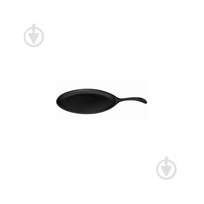 Сковорода Thunder Group чугунная овальная с ручкой 23 x 18 см (10368)