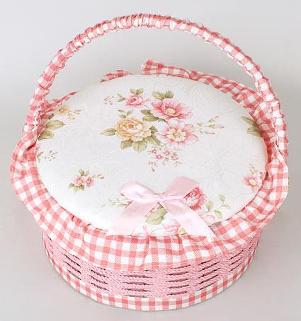 Шкатулка для рукоделия Мастерица Pink Cart 23,5х23,5х12 см (BD-400-57)