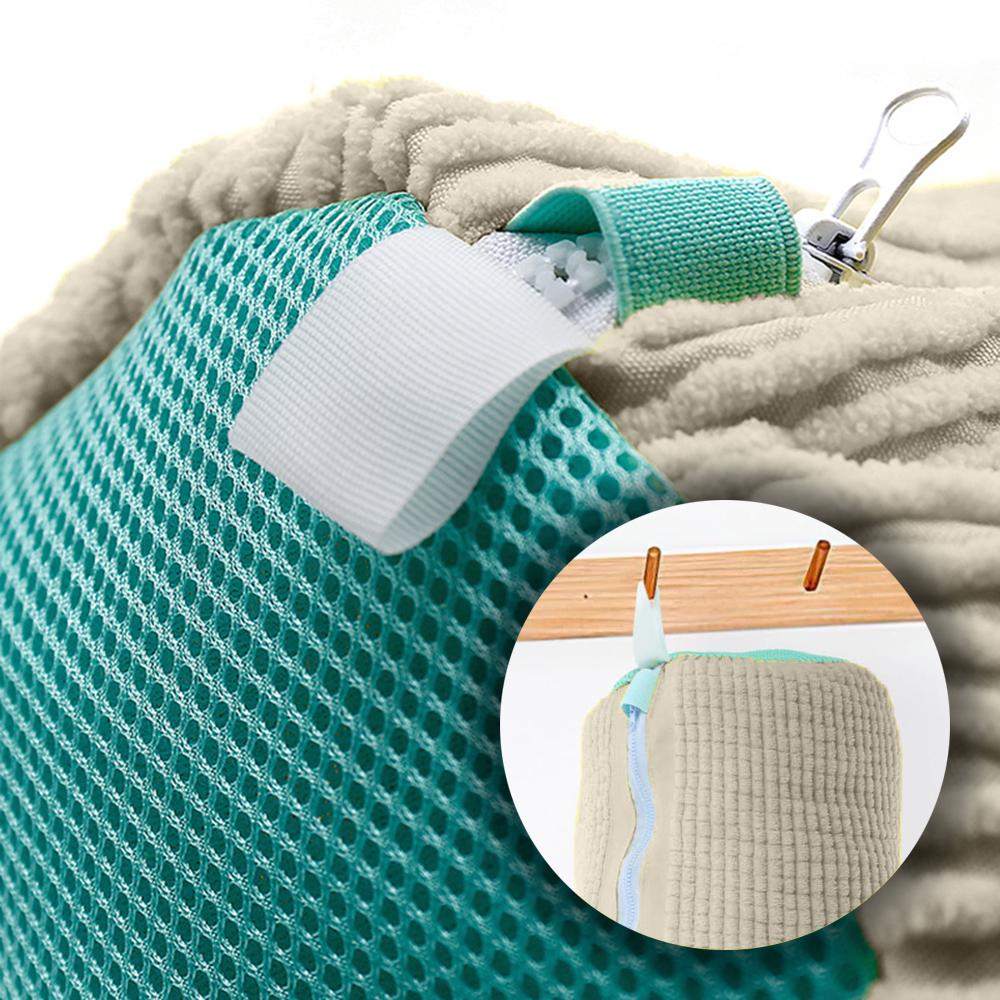 Мішок-сітка для прання взуття 36×19 см Бежевий (MSHDPR-BGE-1381) - фото 6 Мішок-сітка для прання взуття 36×19 см Бежевий (MSHDPR-BGE-1381) - фото 6