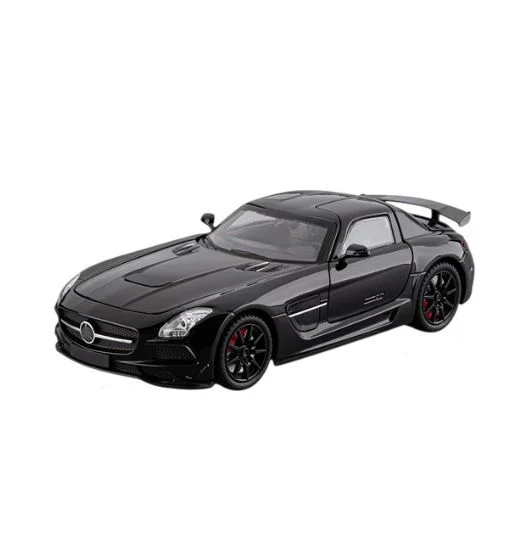 Коллекционная металлическая модель SLS AMG в масштабе 1:24 с высоким уровнем детализации (C02333)