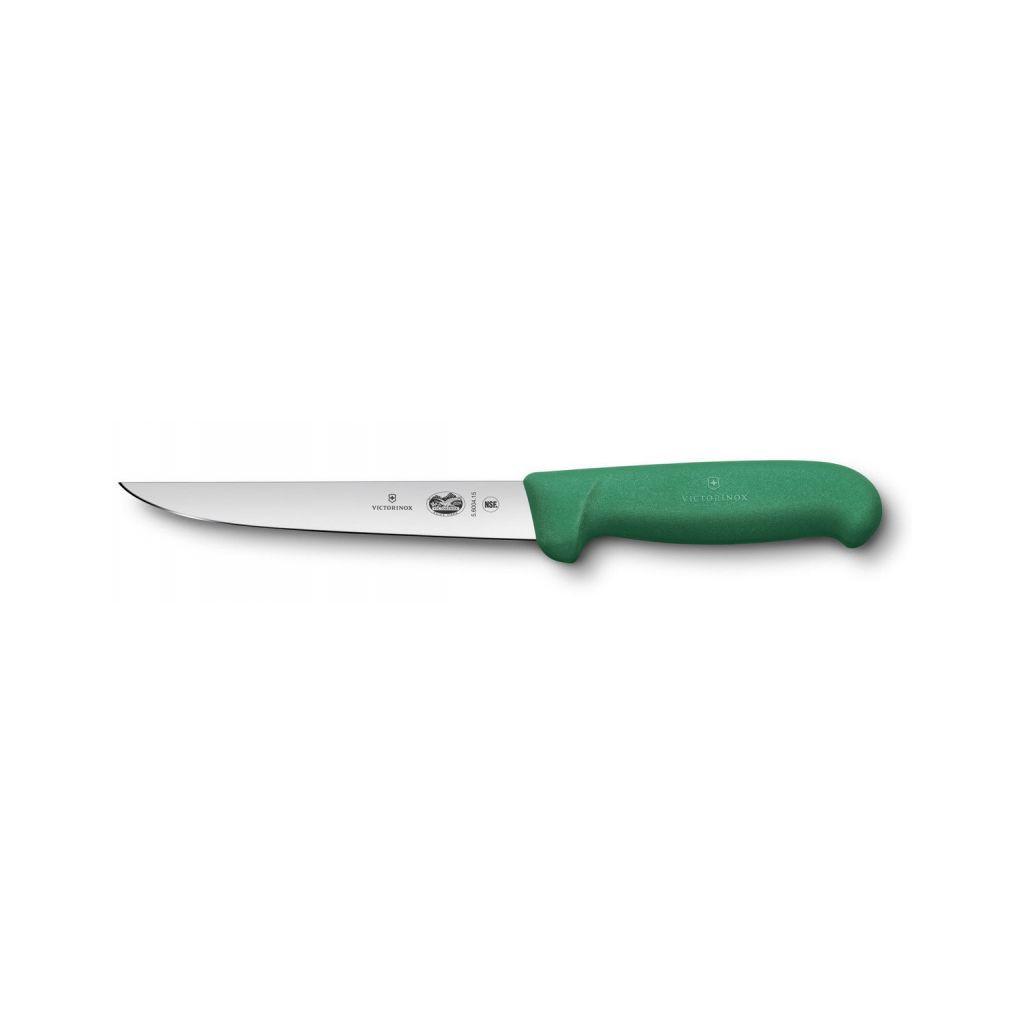 Кухонный нож Victorinox Fibrox Boning 15 см Green (5.6004.15) Кухонный нож Victorinox Fibrox Boning 15 см Green (5.6004.15)