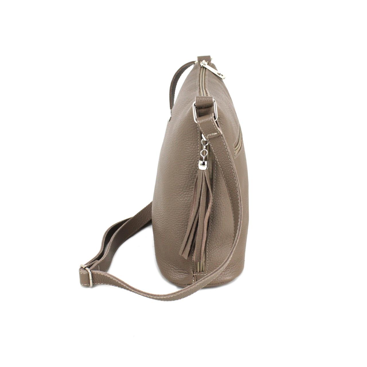 Сумка-планшет Borsacomoda 878035 из натуральной кожи Мокко - фото 3