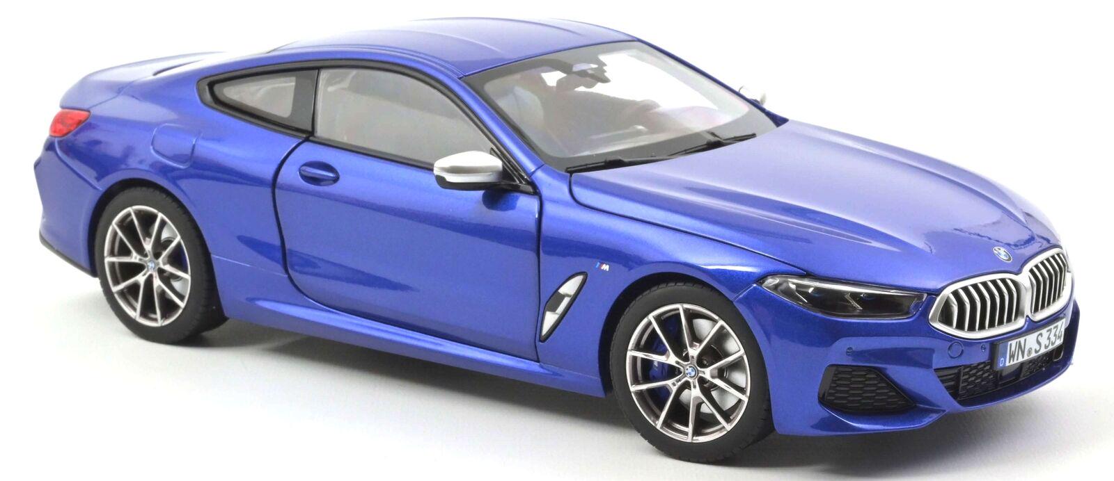Модель автомобиля Norev 1:18 BMW M8 G15 850i Coupe Limited Edition 200 Pcs Blue Metallic (183286)