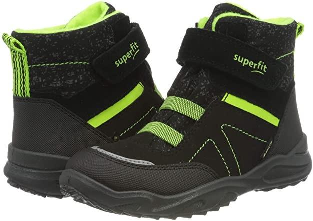 Черевики зимові Superfit Glacier р. EUR 25 Чорний/Салатовий (7441549)