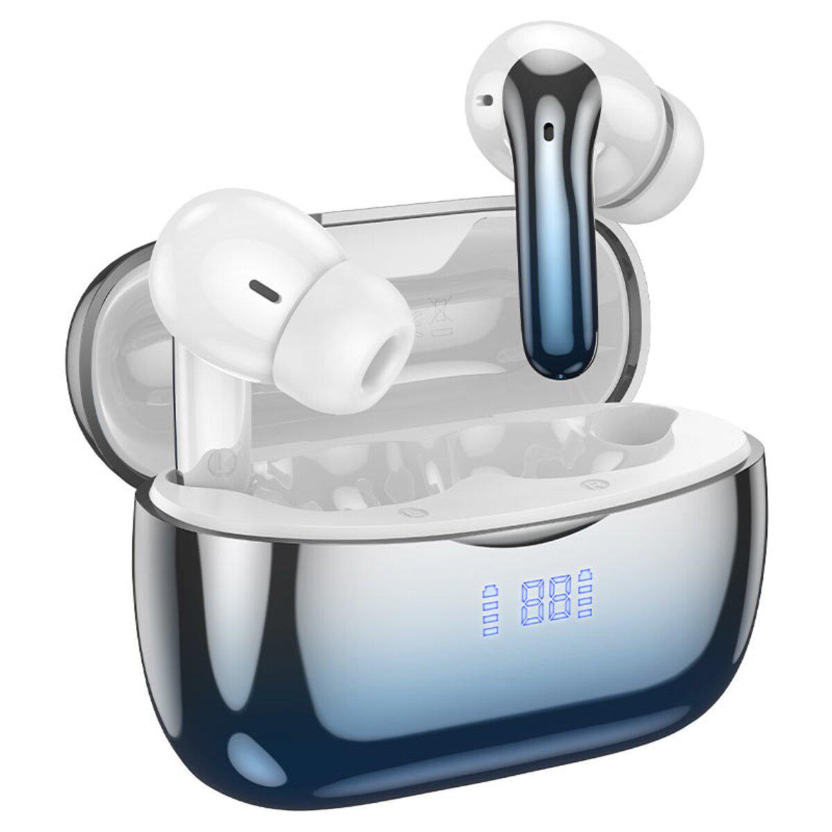 Наушники в кейсе Hoco Shine True Wireless ANC EQ16 Blue