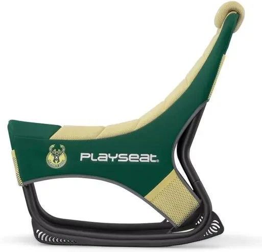 Компьютерное кресло геймерское Playseat Champ NBA Milwaukee Green/Yellow (152203746) - фото 6