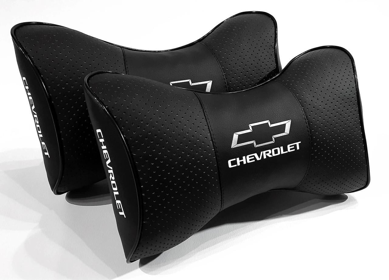 Подушка на подголовник авто Chevrolet 2 шт. (00157) Подушка на подголовник авто Chevrolet 2 шт. (00157)