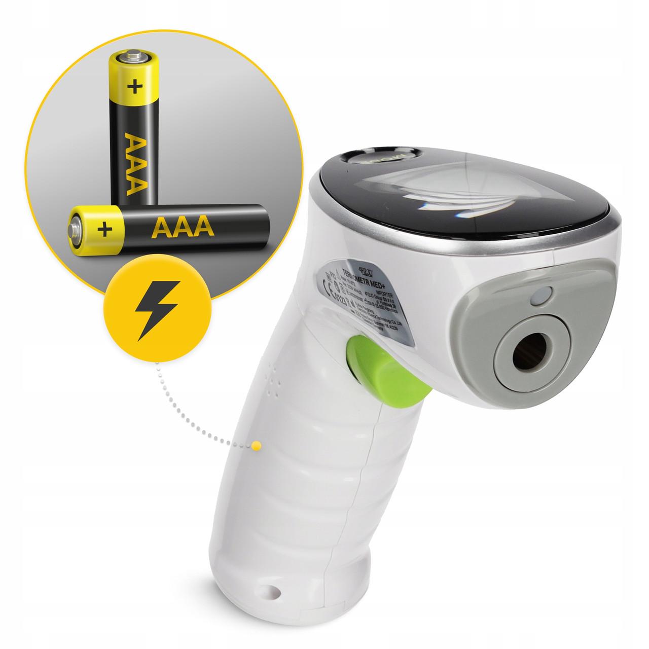 Термометр безконтактний 4fizjo MED+ інфрачервоний (P-5905973402064) - фото 6 Термометр безконтактний 4fizjo MED+ інфрачервоний (P-5905973402064) - фото 6