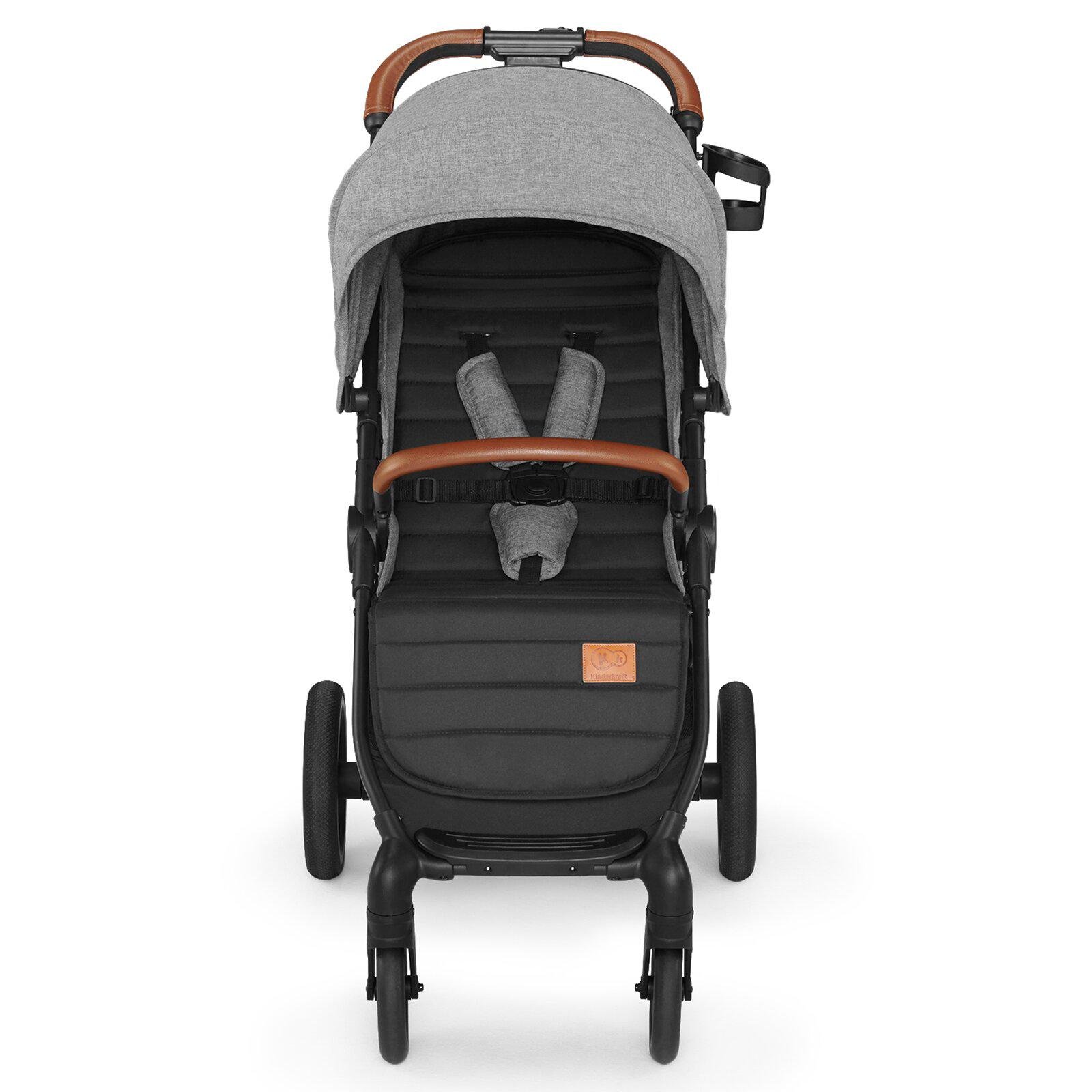 Коляска прогулянкова Kinderkraft Grande 2020 Grey (KKWGRANGRY000N) - фото 2