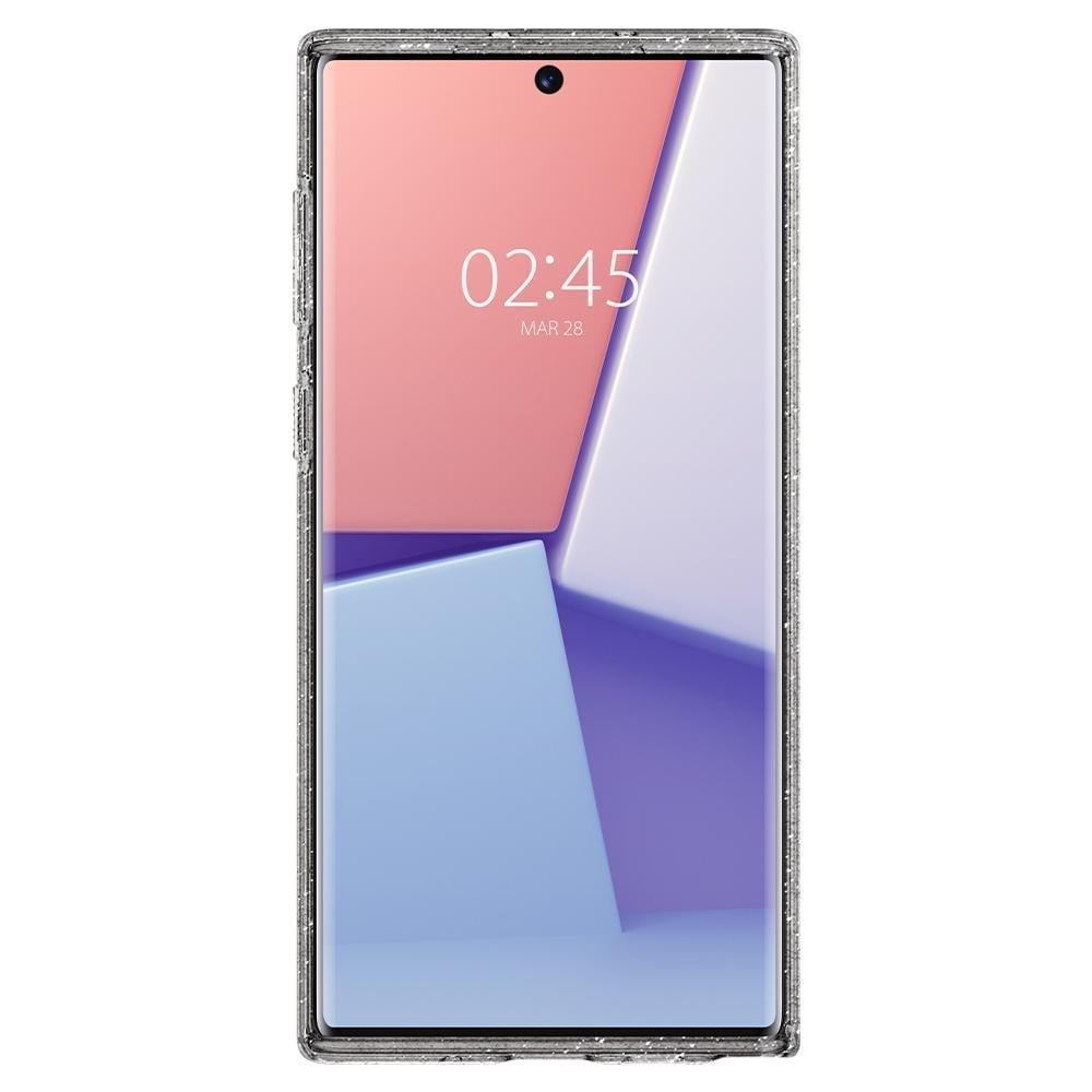 Чехол прозрачный Spigen Liquid Crystal для Samsung Galaxy Note 10 Space Crystal - фото 3