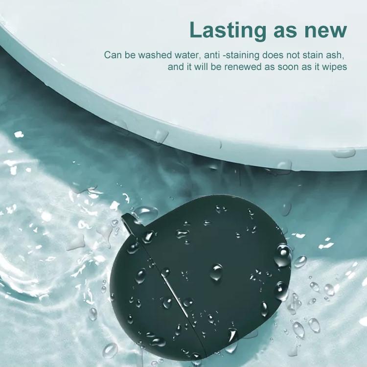 Чехол силиконовый для Google Pixel Buds Pro/Buds Pro 2 с карабином Темно-зеленый (2442204302) - фото 7 Чехол силиконовый для Google Pixel Buds Pro/Buds Pro 2 с карабином Темно-зеленый (2442204302) - фото 7