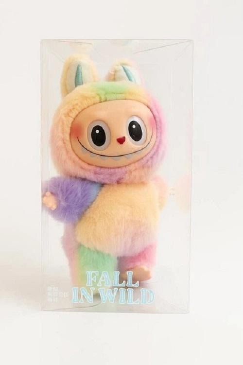 Мягкая игрушка Лабубу 4 поколения 16 см. Радужный (V4)