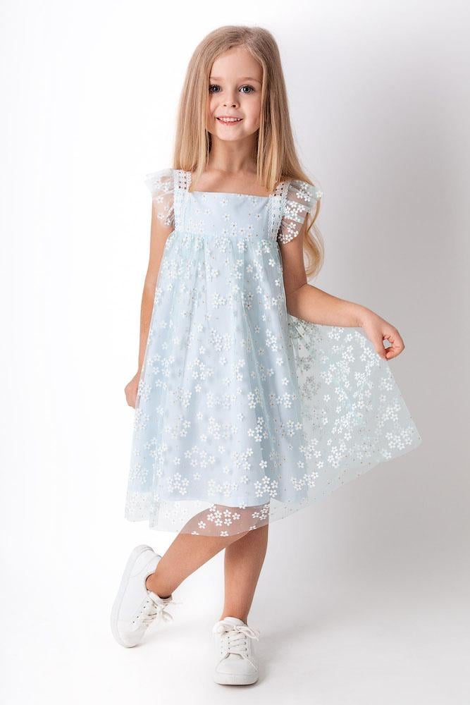 Сукня для дівчинки Mevis 4266-02 104 см Блакитний (104215)