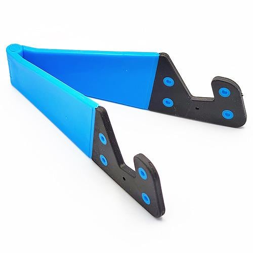 Держатель для телефона Folding Tablet Stand V универсальный Синий (1010394-Blue) - фото 1