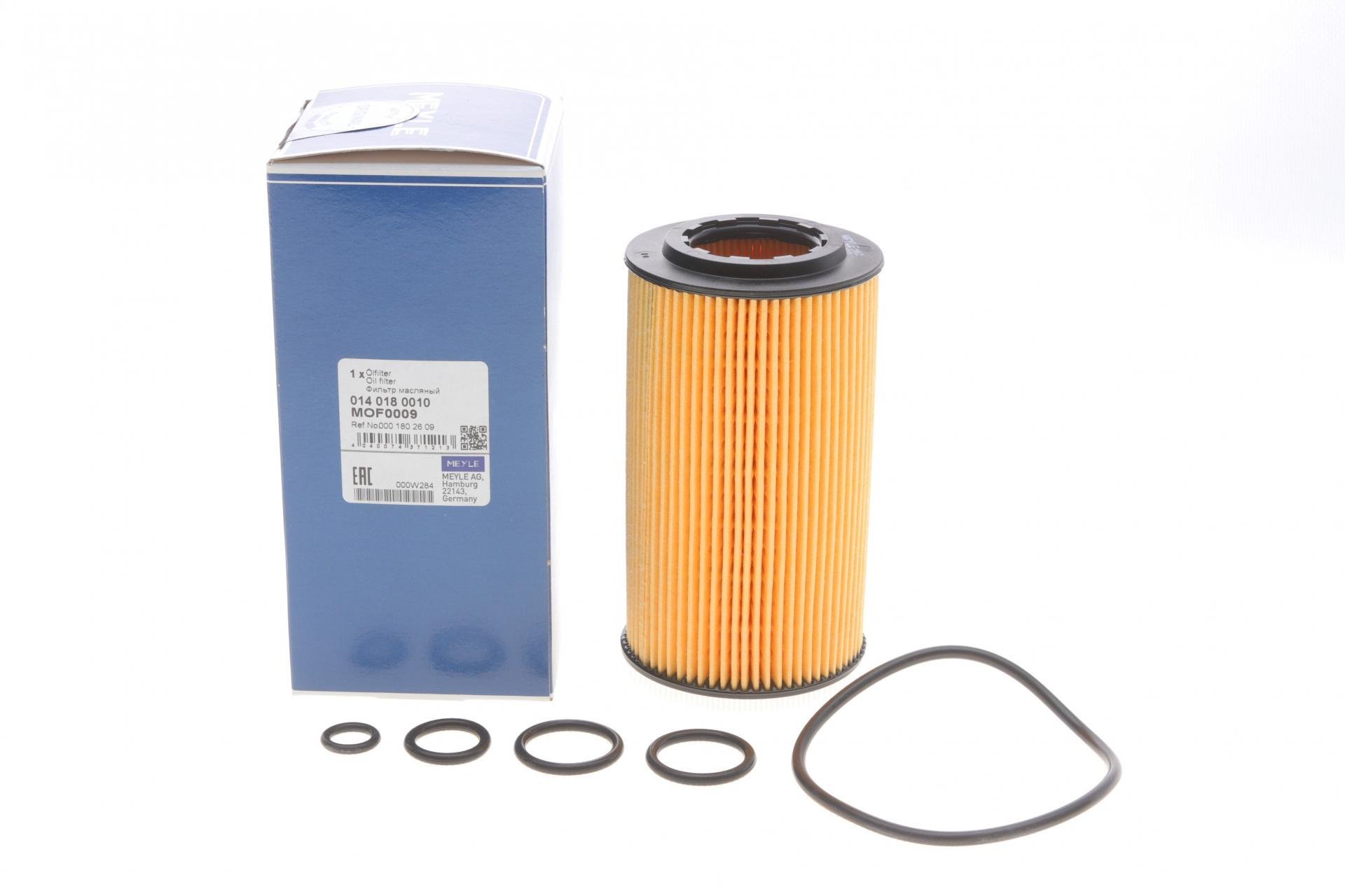 Фильтр масляный Meyle для MB Sprinter/Vito CDI OM611/612/646- (014 018 0010)