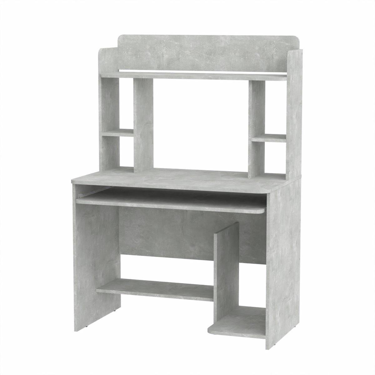 Стол компьютерный Компанит СКМ-6 100х59,8х144,2 см Ателье светлый (26728826) - фото 1 Стол компьютерный Компанит СКМ-6 100х59,8х144,2 см Ателье светлый (26728826) - фото 1