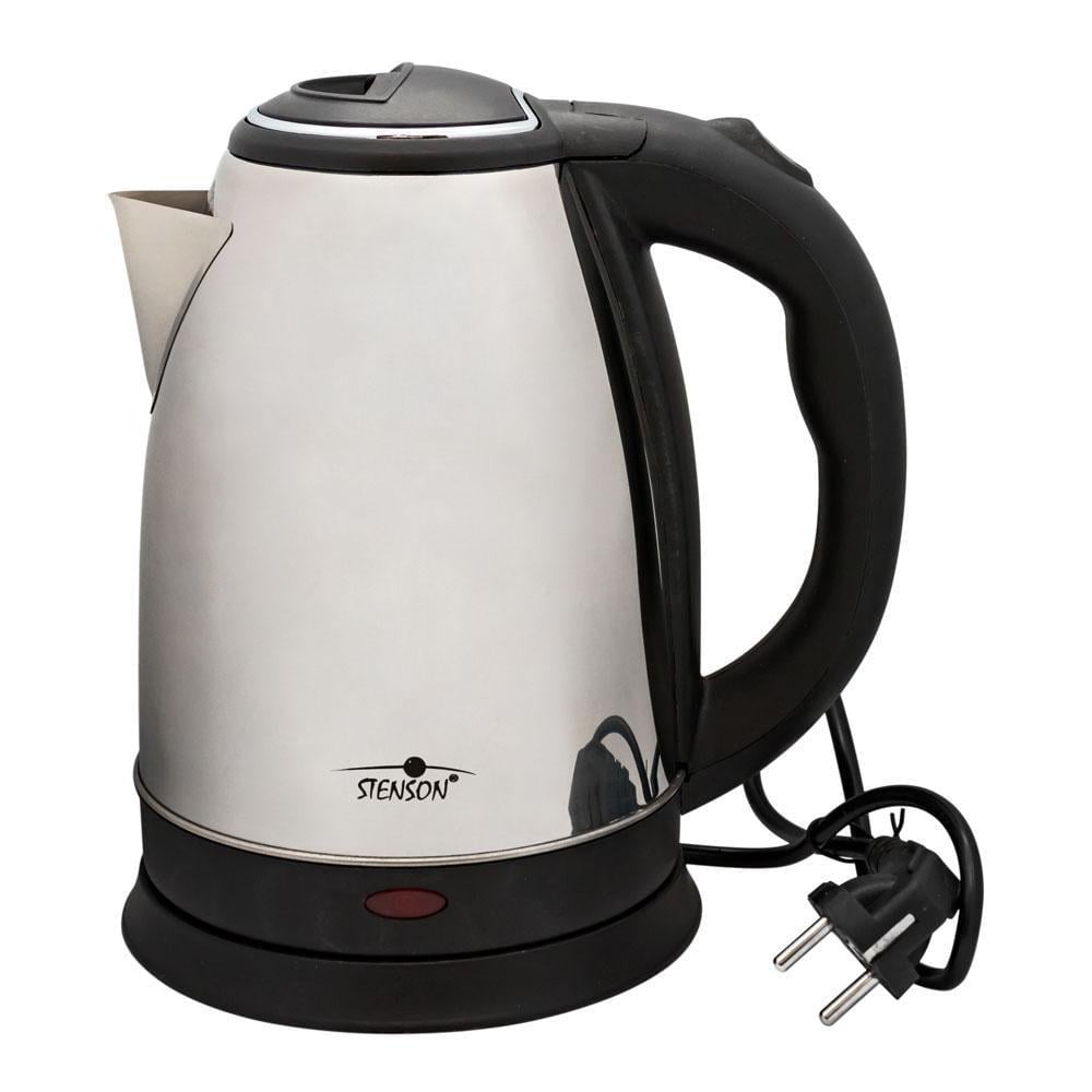 Чайник электрический Stenson 1800w ME-1049 1,8 л Steel/Black (iz00401)