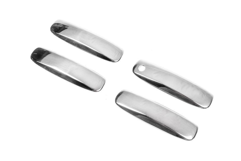 4 двери с горбиком Carmos для Audi A3 2003-2012 гг. нержавеющая сталь Хром