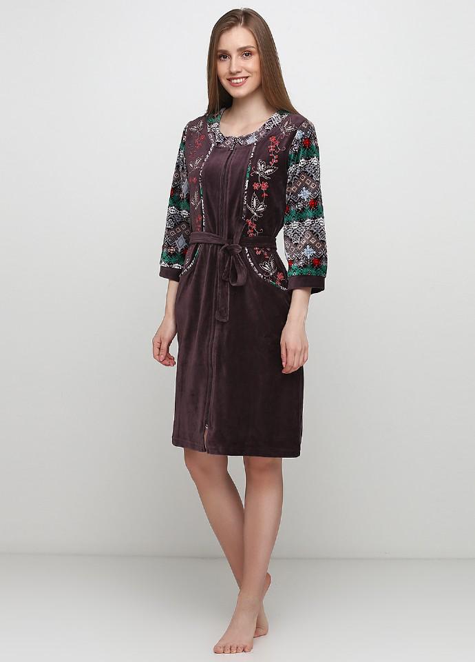 Халат Wild Love M Коричневый (20404) Халат Wild Love M Коричневый (20404)