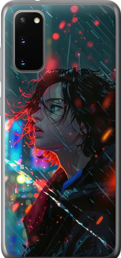 Чехол на Samsung Galaxy S20 Ночные огни (6096u-1824-42517)