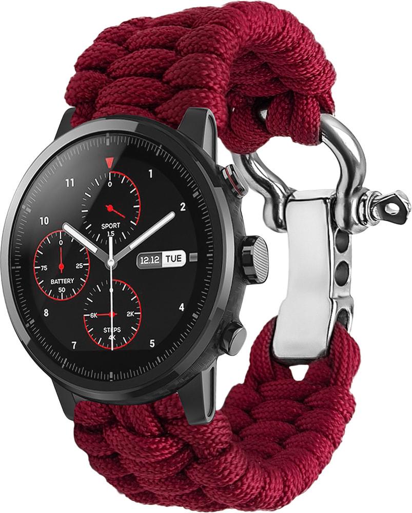 Ремешок из Паракорда Ruper для Amazfit Stratos (22mm) Wine (30811-42)