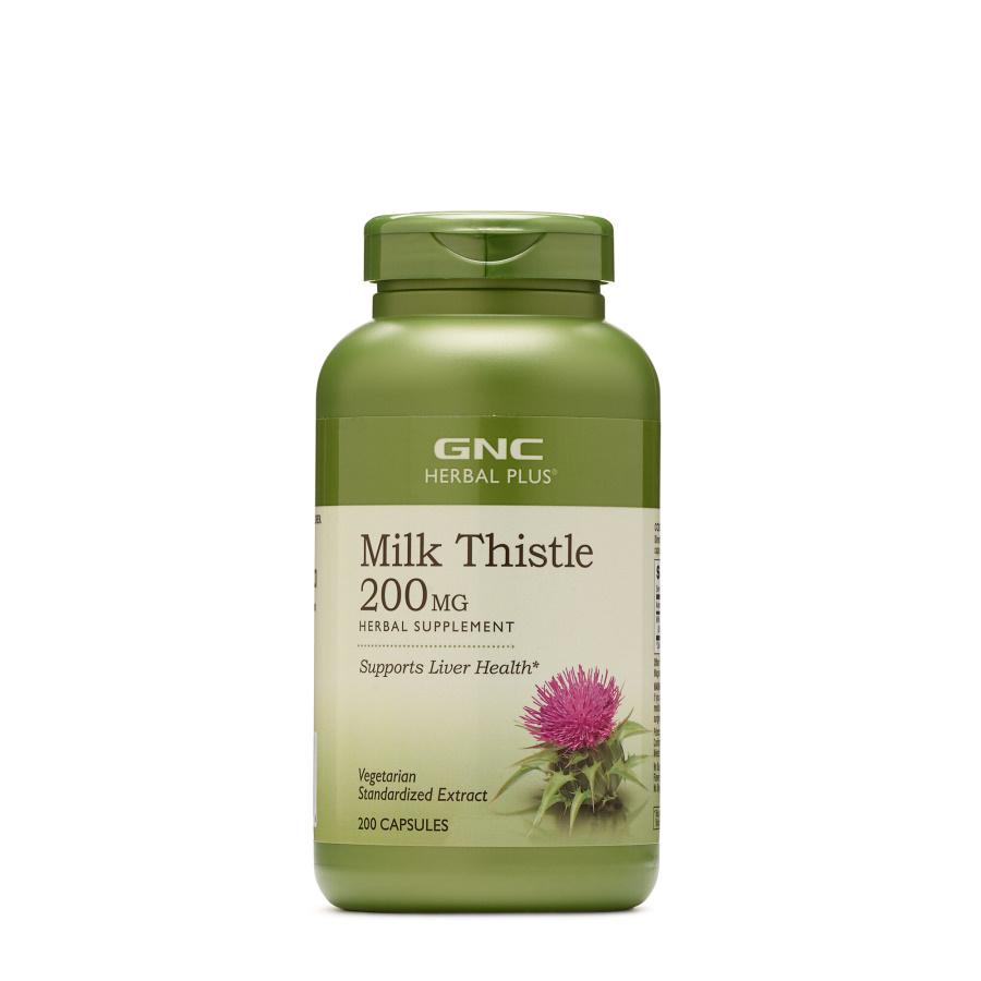 Натуральная добавка GNC Herbal Plus Milk Thistle 200 мг 200 капс. (6771)