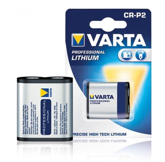 Батарейки Varta CR-P2 1 шт. 6V (06204301401)