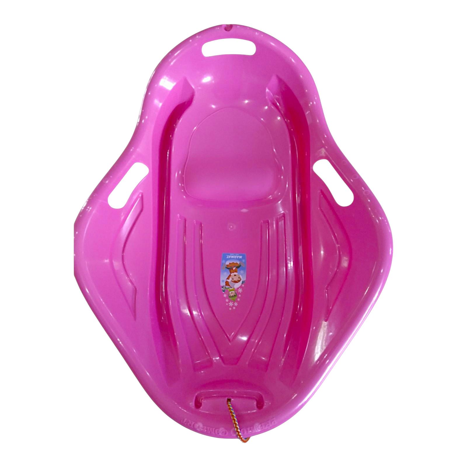 Санки-ледянка детские с ручками Marmat Мушля Розовый (11151) - фото 2 Санки-ледянка детские с ручками Marmat Мушля Розовый (11151) - фото 2