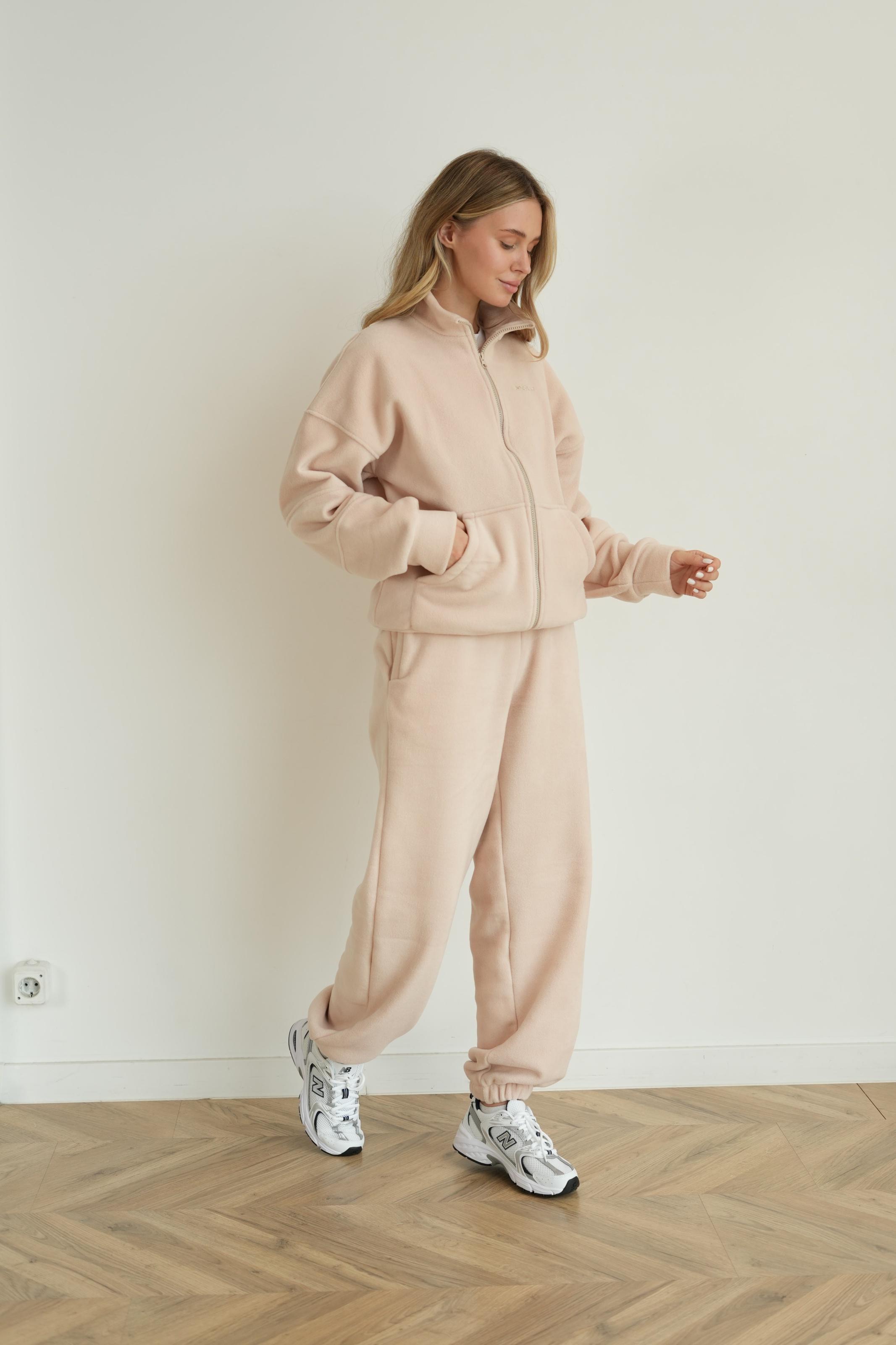 Костюм флісовий CASUAL 3XL Бежевий (10302XXXL) - фото 3 Костюм флісовий CASUAL 3XL Бежевий (10302XXXL) - фото 3