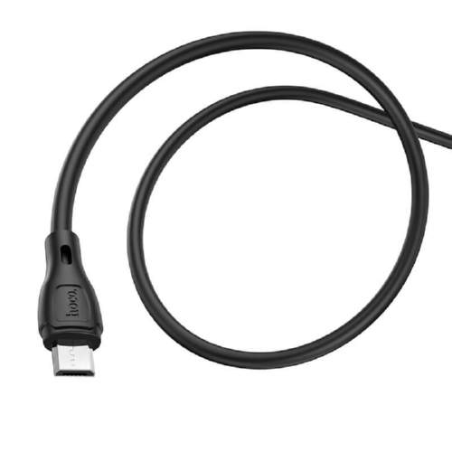 Кабель Hoco Micro USB Ultimate X61 1 м 2,4A Black - фото 2