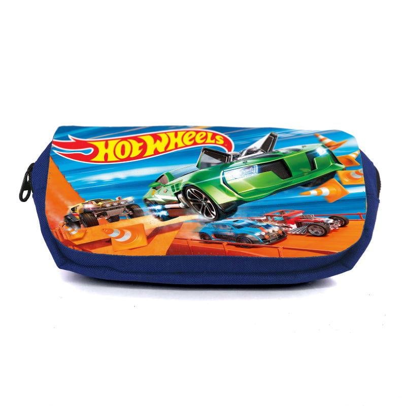 Пенал школьный Hot Wheels HW-0010 Синий (1480995272)