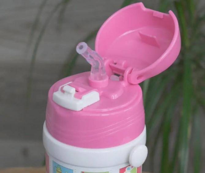 Термос дитячий 1776 GL 320 мл Рожевий (AWN-00094) - фото 2 Термос дитячий 1776 GL 320 мл Рожевий (AWN-00094) - фото 2