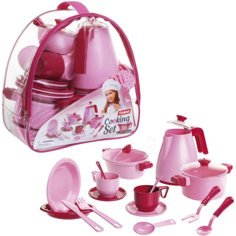 Детский набор посуды в сумке Cooking set 39 элем. (219300)