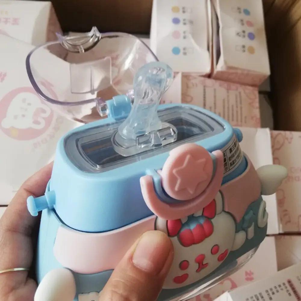 Детская бутылка для воды с силиконовой трубочкой и ремешком POP02313 520 мл Синий - фото 8