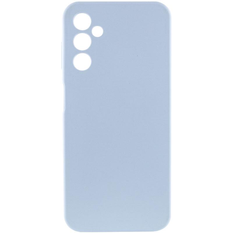Противоударный чехол Silicone Cover Lakshmi Full Camera (AAA) для Samsung Galaxy A24 4G    ГОЛУБОЙ/SWEET BLUE