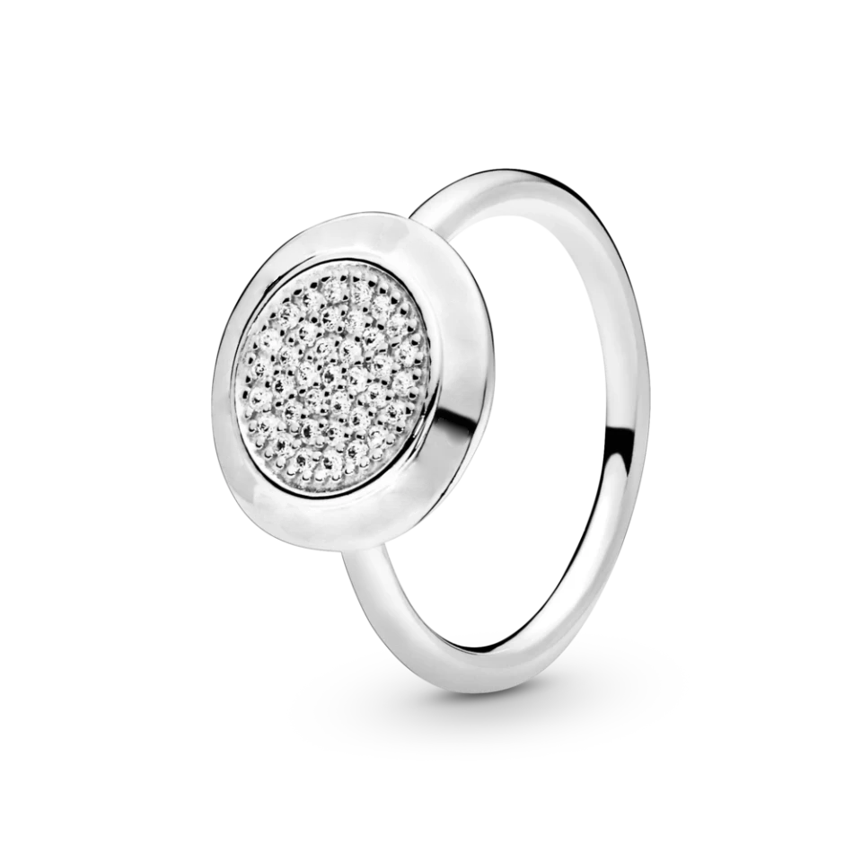 Срібна каблучка Сяюче коло р. 19 (13993101)