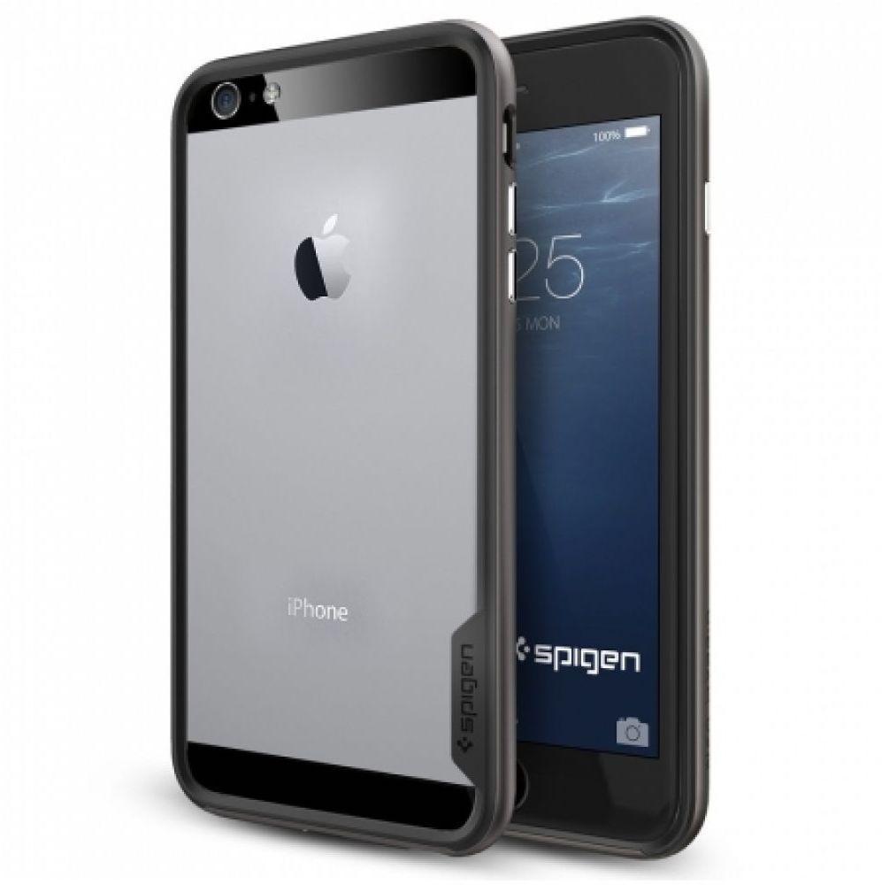 Чехол-бампер Spigen SGP Neo Hybrid EX Series for iPhone 6/6S Plus, GunMetal (SGP11057)
