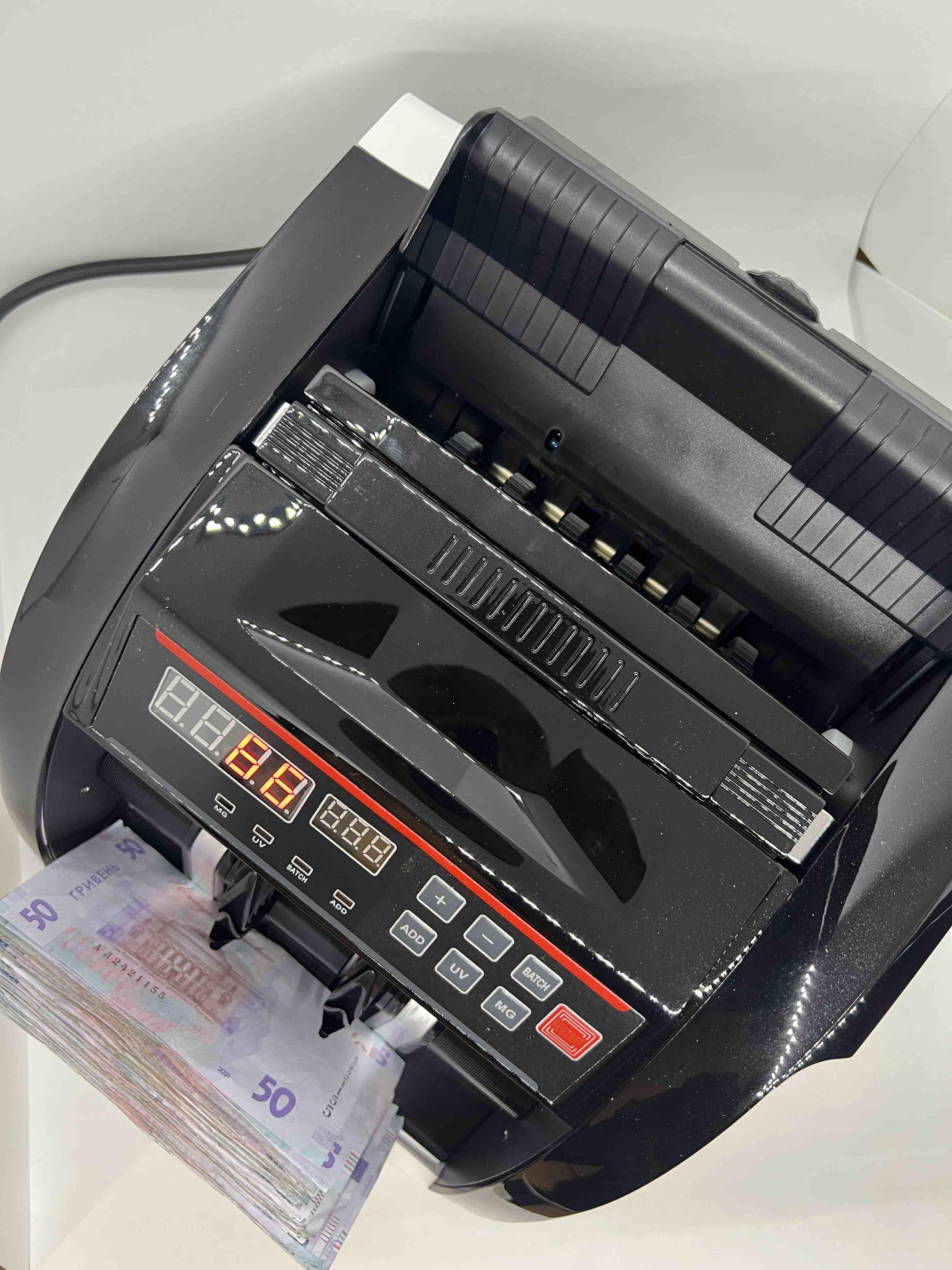 Лічильник валют Bill Counter RIAS 206 з перевіркою на справжність банкнот з детектором (206/5800) - фото 7 Лічильник валют Bill Counter RIAS 206 з перевіркою на справжність банкнот з детектором (206/5800) - фото 7