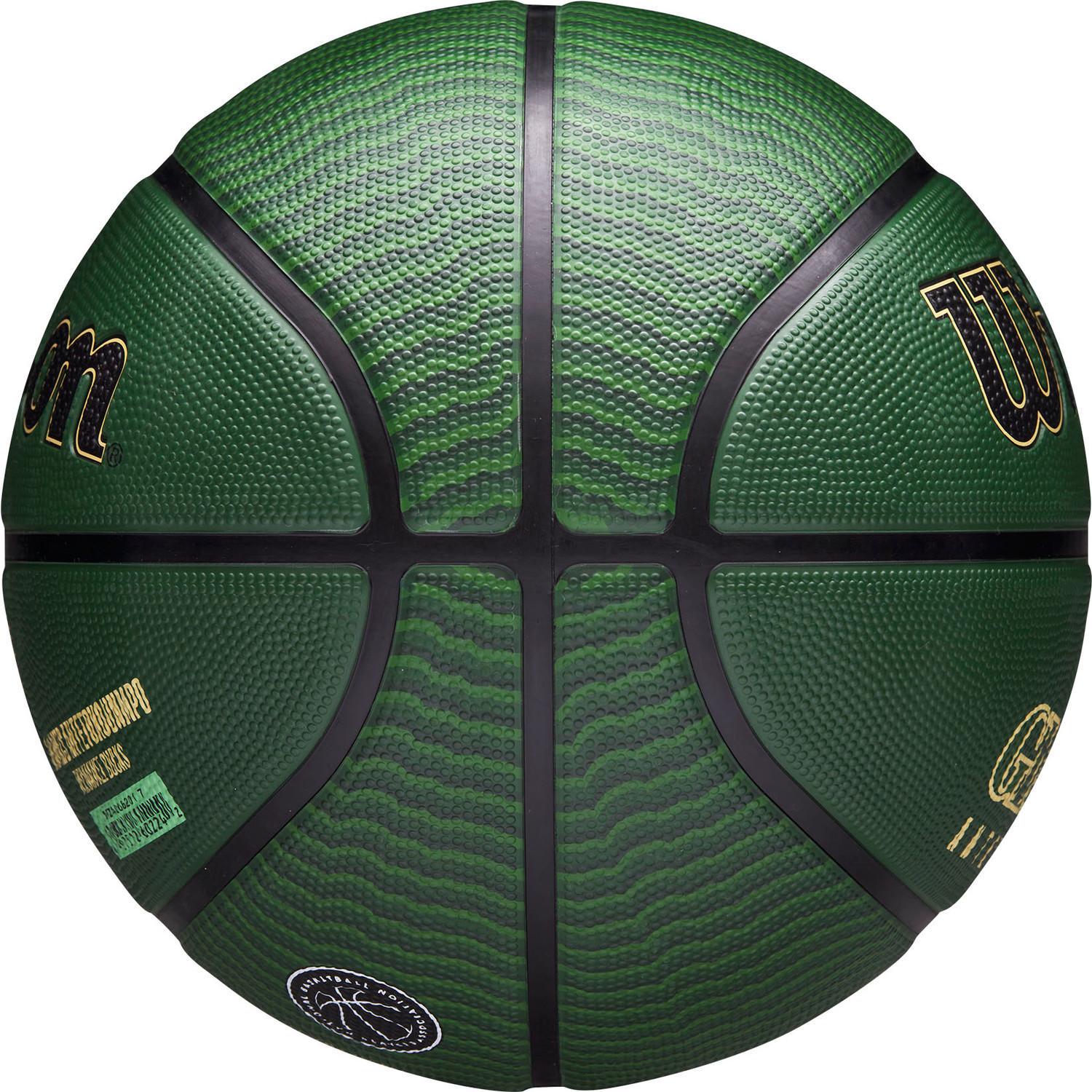 М'яч баскетбольний Wilson NBA PLAYER ICON OUTDOOR BSKT GIANNIS р. 7 Зелений (WZ4006201XB7 7) - фото 7 М'яч баскетбольний Wilson NBA PLAYER ICON OUTDOOR BSKT GIANNIS р. 7 Зелений (WZ4006201XB7 7) - фото 7