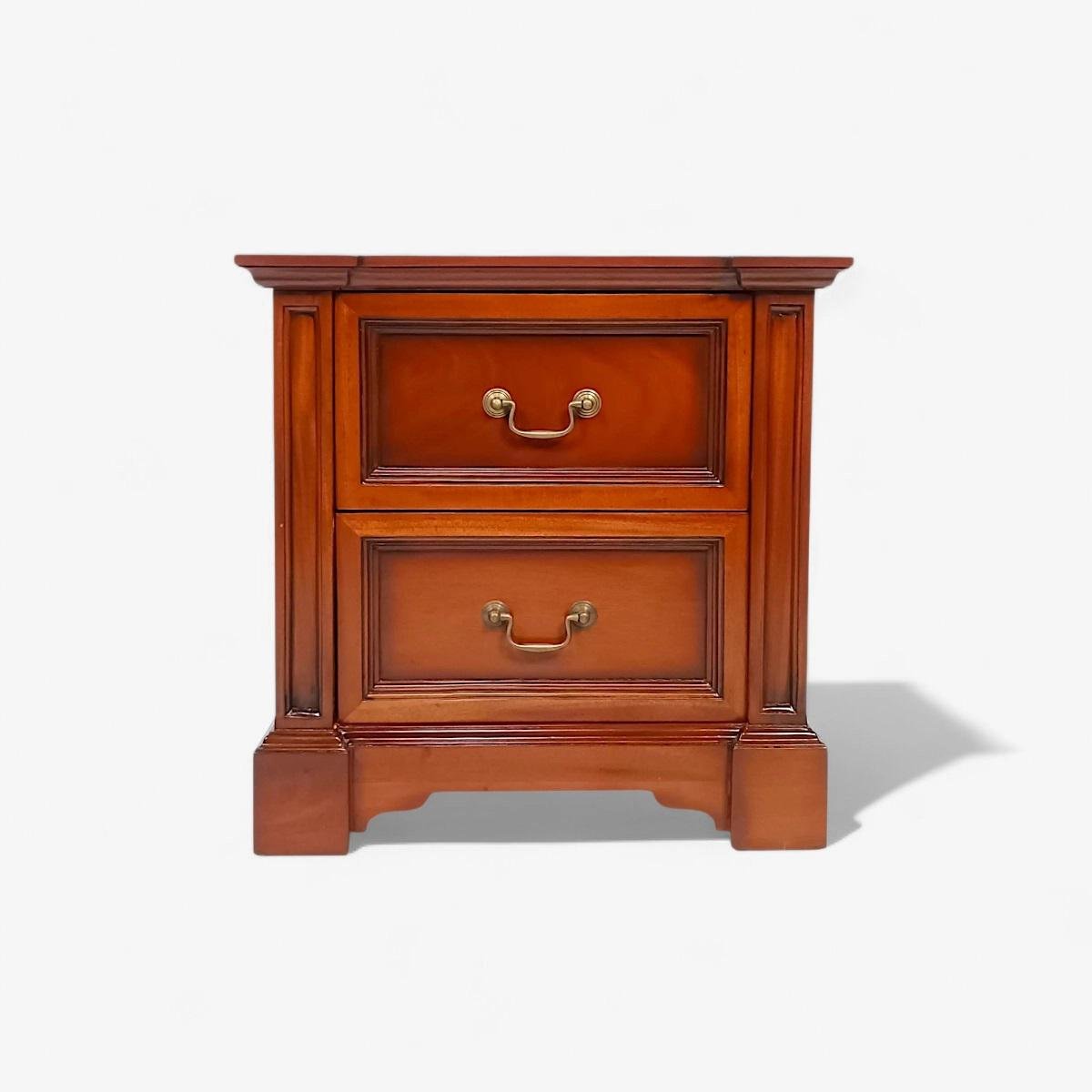 Тумбочка прикроватная Ампир Красное дерево (5302-115)
