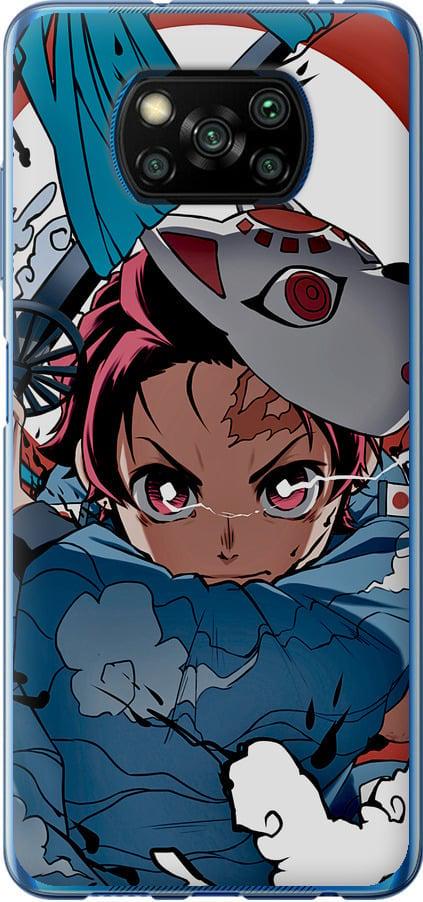 Чохол на Xiaomi Poco X3 Pro Танджиро Камадо (5574u-2938-42517)