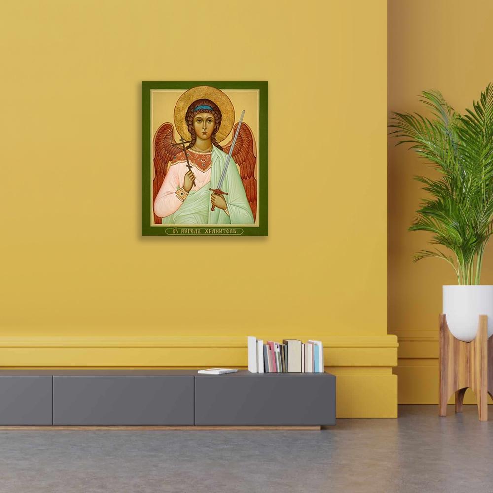 Алмазная мозаика Ангел хранитель на подрамнике 30x40 см (27569)